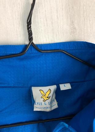 Нейлонова куртка вітровка lyle scott6 фото