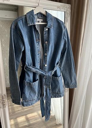 Джинсовий піджак куртка розмір s topshop