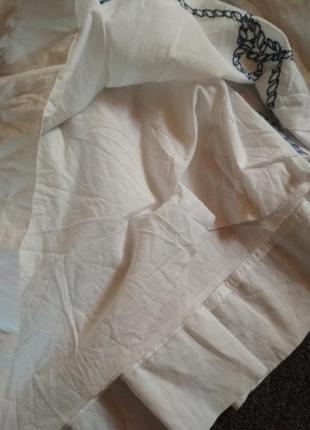 Нежная пышная юбка, катон, р. 123 фото