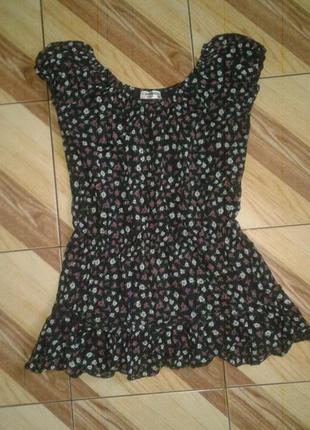 Тонкая туника коттон