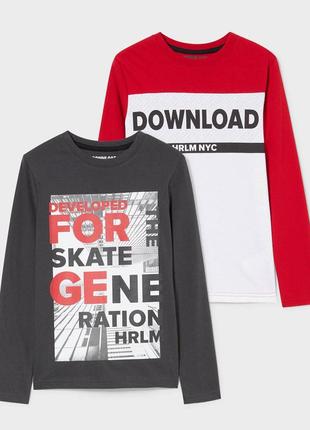 Стильні реглани для хлопчика набором c&a німеччина розмір 134-140