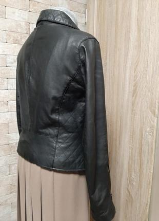 Куртка косуха из натуральной мягкой кожи7 фото