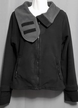 Кофта флиска теплая спортивная куртка флиска на молнии bench l/original стильная необычная кофта6 фото