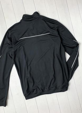 Чоловіча чорна спортивна олімпійка кофта толстовка куртка вітровка cap. нова. розмір m-l2 фото