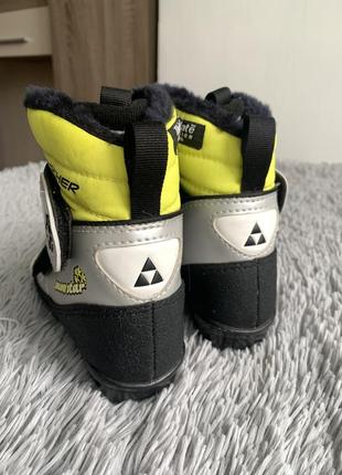 Скандинавські лижні черевики fischer snowstar junior5 фото