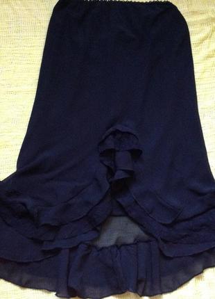 Спідниця шифон c воланами р. 38/10