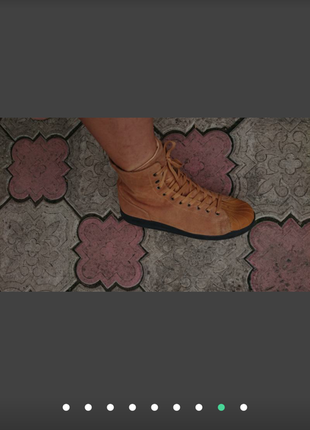 Брендові фірмові шкіряні кросівки gas,оригінал, нові, розмір 42.3 фото