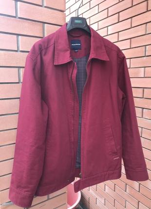 Куртка-бомбер бренд чоловіча котон джинсова