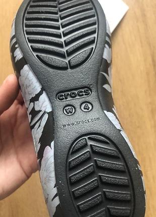 Балетки crocs. 33-34 нові оригінал 21-22 см 3