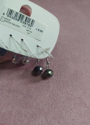 Серьги лот бренд 4