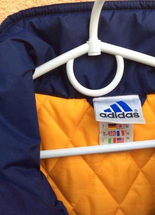 Куртка нова adidas вологонепромокаюча💙💛4 фото