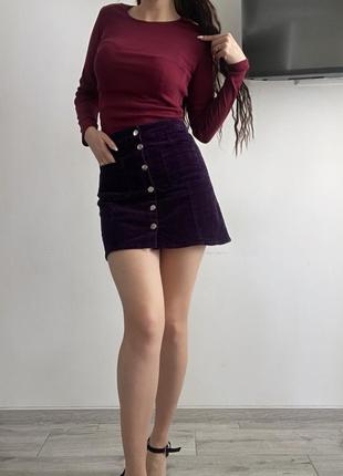 Юбка вельветовая обмен