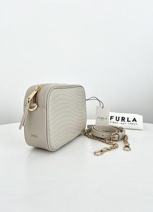 Furla жіноча шкіряна італійська сумочка camera bag фурла оригінал італія кроссбоді crossbody подарунок дівчині дружині4 фото