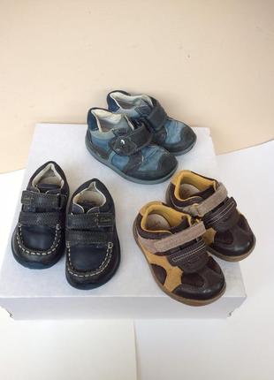 Шкіряні кросівки Clarks кеди