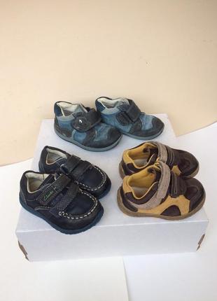 Clarks кожаные кроссовки кеды 2