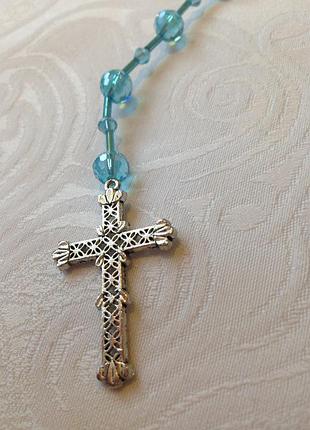 Розарій чотки намисто з хрестом