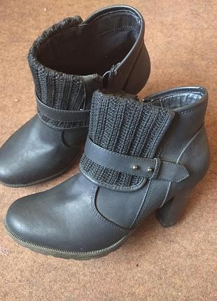 Ботинки женские кожа 40 разм