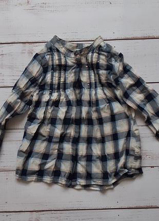 Рубашка туника 98 кофта кофточка блузка