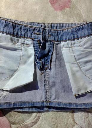 Юбка джиносовая new jeans3 фото