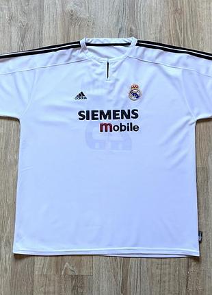 Мужская винтажная коллекционная футбольная джерси adidas real madrid 23 beckham