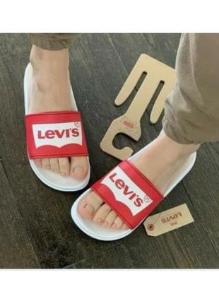 Шлепанцы, сланцы, пляжные тапки 35-36-37 размер levi's
