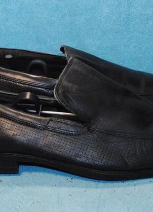 Ecco туфли кожа черные 46 размер3 фото