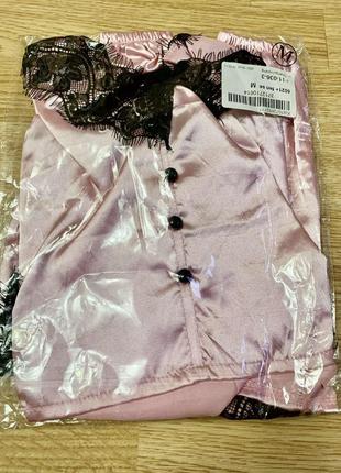 Атласный комплект нижнего белья lovely whole sale,пижамный комплект3 фото