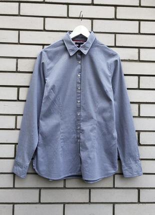 Гарна сорочка в клітку,бавовна, tommy hilfiger,оригінал.