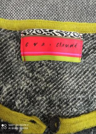 Вінтажний кардиган eva claudi 7