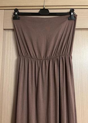 Платье сарафан с открытыми плечами h&m5 фото