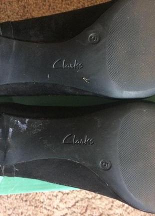 Туфли туфлі clarks 38р 24см кожа лак замша отличное состояние6 фото