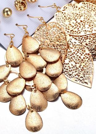 Набор ярких сережек fashion jewelry, серьги6 фото