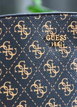 Сумка guess kamryn top zip crossbody + відеоогляд3 фото