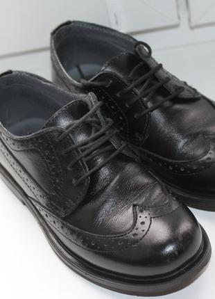 Шкільні круті шкіряні туфлі m kids