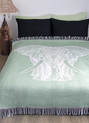 Плед покрывало двухсторонний хлопок lotus плед покривало двосторонній бавовна