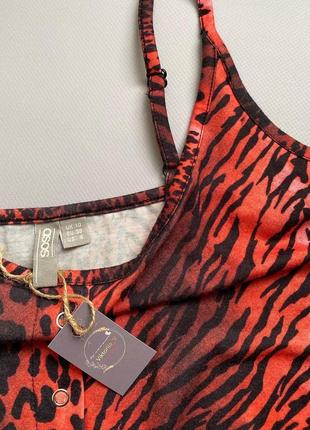 Дуже класне плаття від британського бренду asos з тигровим принтом5 фото