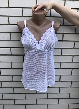 Красивая,белая,кружевная майка,белье ночное,секси,большого размера