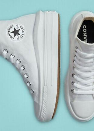 Кеды на платформе converse chuck taylor all star move original оригинал2 фото