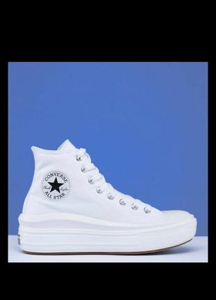 Кеды на платформе converse chuck taylor all star move original оригинал1 фото