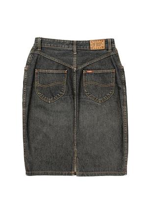 Lee basic skirt вінтажна джинсова спідниця levis dwh013248