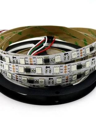 Світлодіодна led стрічка prolum series "smart" rgb 12v ip20 5050 \ 60