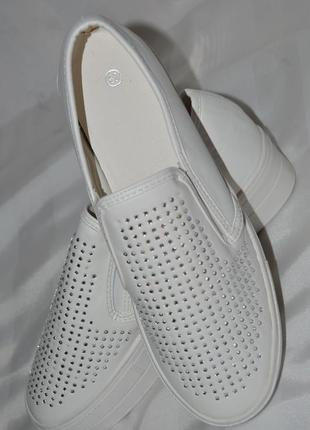 Слипони туфлі лофери розмір 39 38, туфлі сліпони5 фото