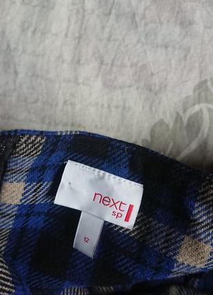 Фірмова англійська шерстяна спідниця юбка next,нова,розмір 12анг.4 фото