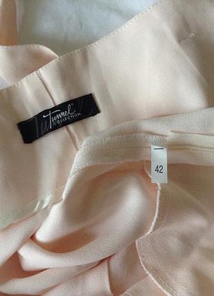 #розвантажуюсь пастельные зауженые брюки с высокой посадкой. р.s-m. вискоза, эластан.5 фото