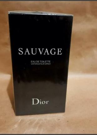 Christian dior sauvage 100мл чоловіча туалетна вода діор саваж оригінал парфуми чоловічий парфум діор саваж