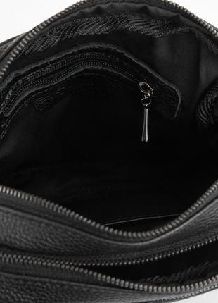 Кожана сумка месендджер з шкіри флотар fa-60121-3md від бренду tarwa5 фото