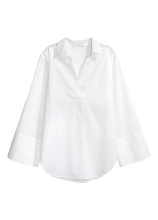 Блуза сорочка бавовна h&m