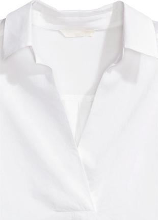 Блуза рубашка хлопок h&m4 фото