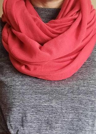 Стильний жіночий шарф хомут від takko fashion