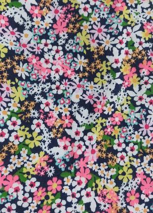 Легкое трикотажное платье сарафан в цветочный принт h&m4 фото